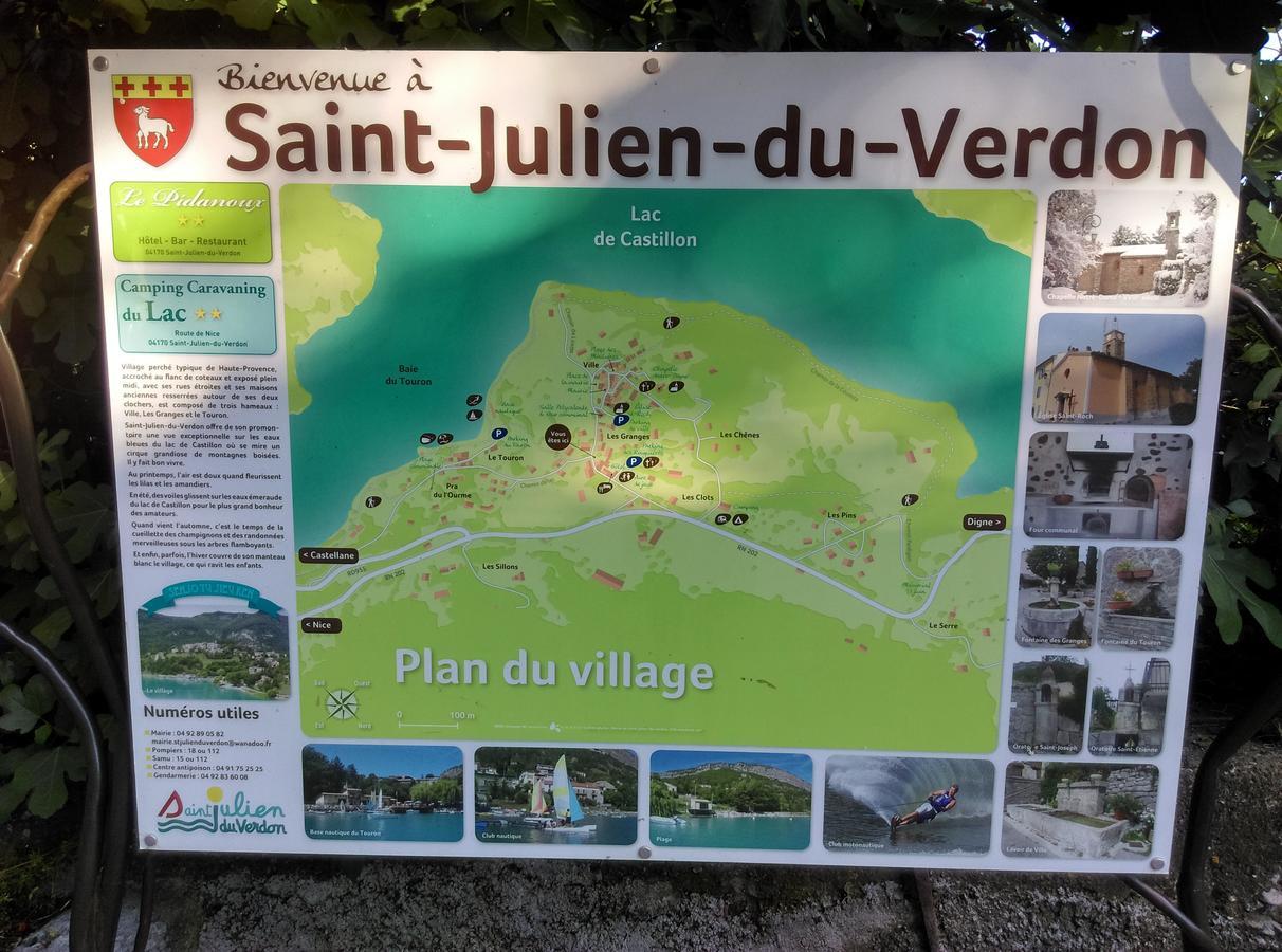 Camping Du Lac Saint-Julien-du-Verdon Eksteriør billede